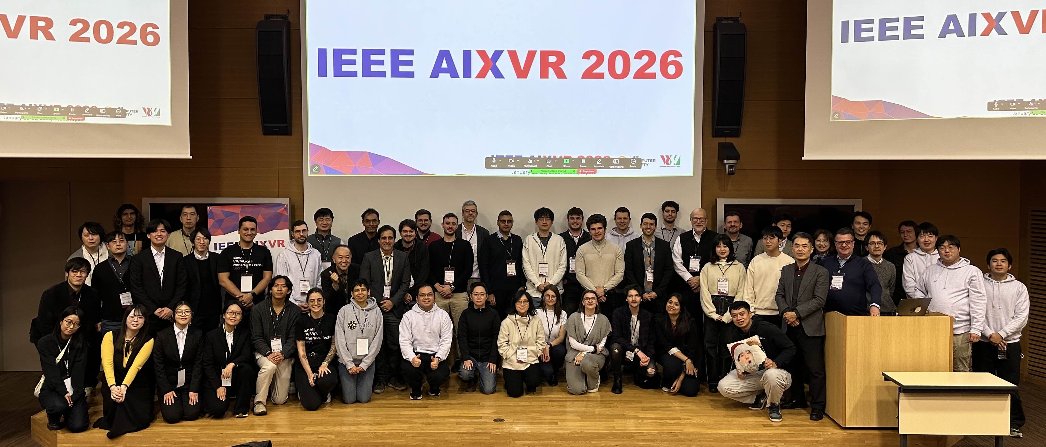 IEEE AIxVR 2026 (group photo)